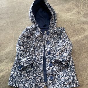 Baby gap fleece lined raincoat size 18-24 months